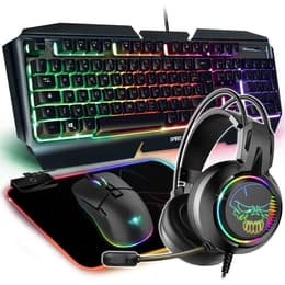 Clavier Spirit Of Gamer AZERTY Français rétroéclairé ULTIMATE 500