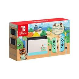 Switch 32Go - Gris - Edition limitée Animal Crossing: New Horizons