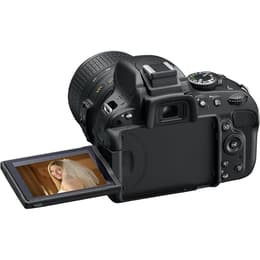 Reflex - Nikon D5100 Noir + Objectif Nikon AF-S DX Nikkor 18-55mm f/3.5-5.6G