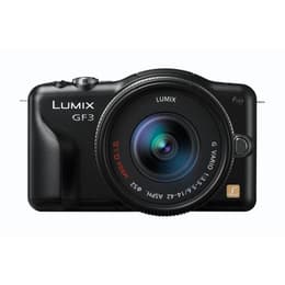 Lumix DMC-GF3 - Noir + Panasonic Lumix G Vario G Vario 14-42 mm f/3.5-5.6 MEGA O.I.S f/3.5-5.6