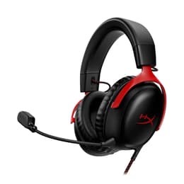 Casque gaming filaire avec micro HyperX Cloud III - Noir/Rouge