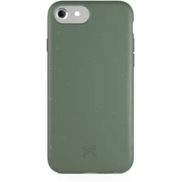 Coque iPhone SE - Matière naturelle - Vert