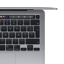 MacBook Pro 13" (2020) - Apple M1 avec CPU 8 cœurs et GPU 8 cœurs - 16Go RAM - SSD 512Go - QWERTY - Anglais