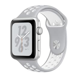 Apple Watch (Series 3) 2017 GPS 42 mm - Aluminium Argent - Sport Nike Gris/Blanc
