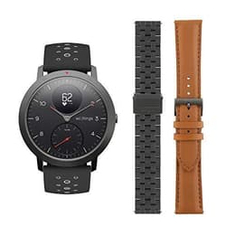 Montre Withings Cardio GPS Steel HR Sport 40mm - Boîtier Noir - Cadran Noir