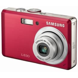 Compact L830 - Rouge + Samsung Samsung NV Lens 38-114 mm f/3.0-5.6 f/3.0-5.6