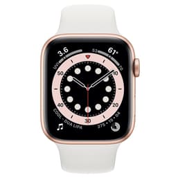 Apple Watch (Series 5) 2019 GPS + Cellular 40 mm - Aluminium Or - Sport Blanc