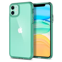 Coque iPhone 12 mini - Plastique - Vert