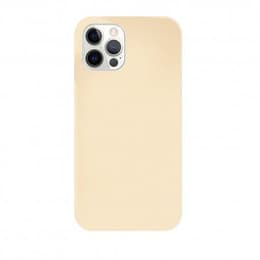 Coque iPhone 12 Pro Max - Silicone - Beige