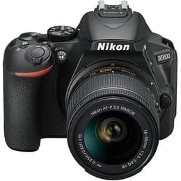 Reflex D5600 - Noir + Nikon AF-P DX Nikkor 18-55mm f/3.5-5.6 G VR + AF-P DX 70-300mm f/4.5-6.3 G ED VR f/3.5-5.6 + f/4.5-6.3