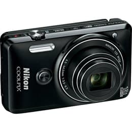 Compact S9600 - Noir + Nikon Nikkor 12X Wide Optical Zoom ED VR 25–300mm f/3.3-6.3 f/3.3-6.3