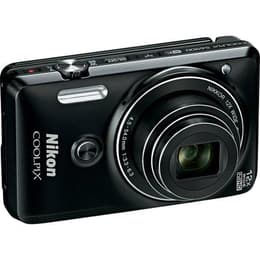 Compact S9600 - Noir + Nikon Nikkor 12X Wide Optical Zoom ED VR 25–300mm f/3.3-6.3 f/3.3-6.3
