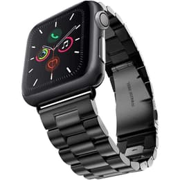 Apple Watch (Series 5) 2019 GPS + Cellular 44 mm - Aluminium Noir - Milanais Noir