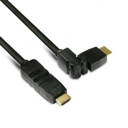 Câble Metronic High Speed Rotating HDMI Male to Male 1.5m 370267