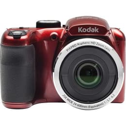 Bridge PixPro AZ252 - Rouge + Kodak Kodak PixPro Aspheric ED Zoom Lens 24-600 mm f/3.7-6.2 f/3.7-6.2