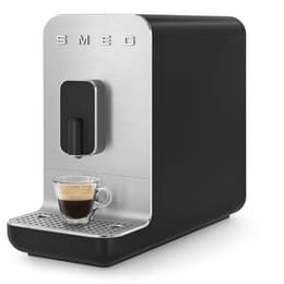 Cafetière avec broyeur Compatible Nespresso Smeg BCC01BLMEU 1,4L - Noir/Gris