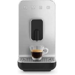 Cafetière avec broyeur Compatible Nespresso Smeg BCC01BLMEU 1,4L - Noir/Gris