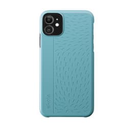 Coque iPhone 11/Xr - Matière naturelle - Bleu