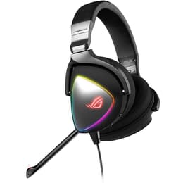 Casque réducteur de bruit gaming filaire avec micro Asus ROG Delta II - Noir/Gris