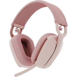 Casque réducteur de bruit gaming avec micro Logitech Zone Vibe - Rose
