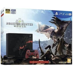 PlayStation 4 Pro 1000Go - Noir - Edition limitée Monster Hunter + Monster Hunter