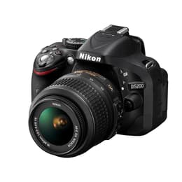 Reflex D5200 - Noir + Nikon Nikon AF-S DX VR 55-200 mm f/3.5-5.6G VR f/3.5-5.6G VR