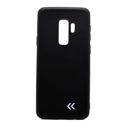 Coque Galaxy S9Plus et écran de protection - Plastique - Noir