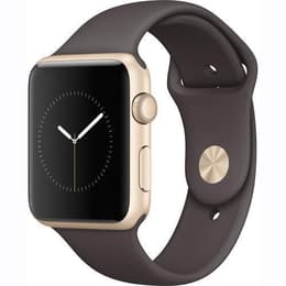 Apple Watch (Series 1) 2016 GPS 42 mm - Aluminium Or - Sport Gris