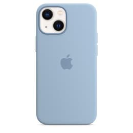 Coque en silicone Apple iPhone 13 Mini - Magsafe - Silicone Bleu