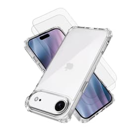 Coque iPhone Air et 2 écrans de protection - TPU - Transparent