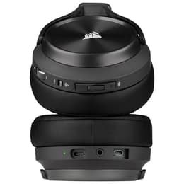 Casque réducteur de bruit gaming filaire + sans fil avec micro Corsair Virtuoso RGB - Noir