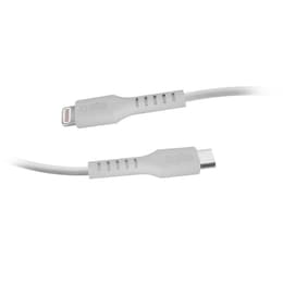 Câble et Prise Murale (USB-C + Lightning) 20W - WTK