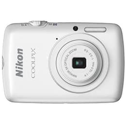 Compact Coolpix S01 - Blanc + Nikon Nikkor Wide Optical Zoom 29-87 mm f/3.3-5.9 f/3.3-5.9