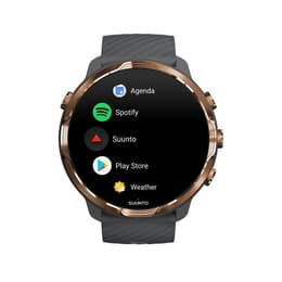 Montre Cardio GPS Suunto 7 Graphite Copper - Bronze