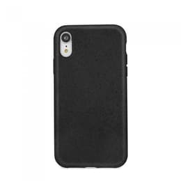 Coque iPhone XR - Matière naturelle - Noir