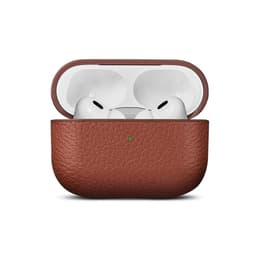 Étui de protection AirPods Pro - Cuir - Marron