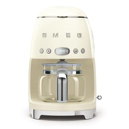 Cafetière Sans capsules Smeg DCF02CREU 1.25L - Crème