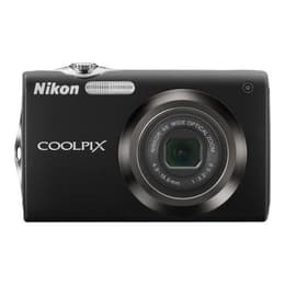 Compact Coolpix S3000 - Noir + Nikon Nikkor 4X Wide Optical Zoom Lens 27-108mm f/3.2-5.9 f/3.2-5.9