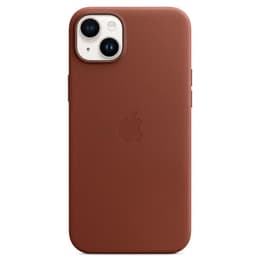 Coque en cuir Apple iPhone 14 Plus - Magsafe - Cuir Marron