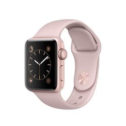 Apple Watch (Series 1) 2017 GPS 42 mm - Aluminium Or rose - Sport Rose des sables