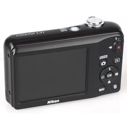 Compact CoolPix L31 - Noir + Nikon Nikkor 5X Wide Optical Zoom 26-130mm f/3.2-6.5 f/3.2-6.5