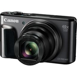 Compact PowerShot SX720 HS - Noir + Canon Zoom Lens 40X IS 24–960mm f/3.3–6.9 f/3.3–6.9