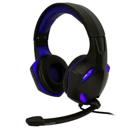 Casque gaming filaire avec micro Amstrad BASIC AMS H555 - Noir/Bleu