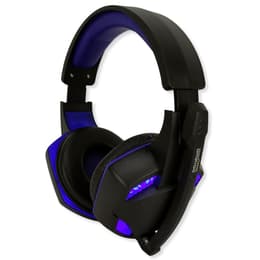 Casque gaming filaire avec micro Amstrad BASIC AMS H555 - Noir/Bleu