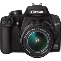 Reflex Canon EOS 1000D - Noir + Objectif Canon EF-S 18-55mm f/3.5-5.6 IS
