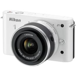 Reflex 1 J1 - Blanc + Nikon Nikon 1 Nikkor VR 27-81 mm f/3.5-5.6 VR f/3.5-5.6
