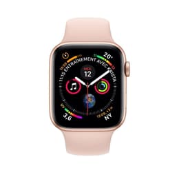 Apple Watch (Series 4) 2018 GPS + Cellular 40 mm - Acier inoxydable Or - Boucle sport Rose