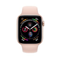 Apple Watch Series 4 (2018) GPS + Cellular 40 mm - Acier inoxydable Or - Bracelet sport Rose