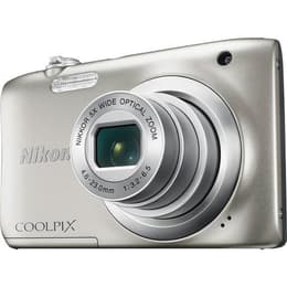 Compact Coolpix A100 - Argent + Nikon Nikkor 5x Wide Optical Zoom 26-130mm f/3.2-6.5 f/3.2-6.5