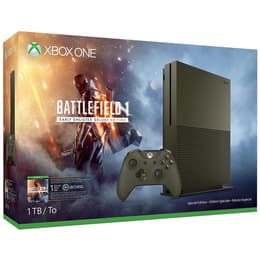 Xbox One S 1000Go - Vert - Edition limitée Military Green + Battlefield 1